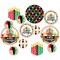 Big Dot of Happiness Happy Kwanzaa - Heritage Holiday Party Giant Circle Confetti - Party Decorations - Large Confetti 27 Count